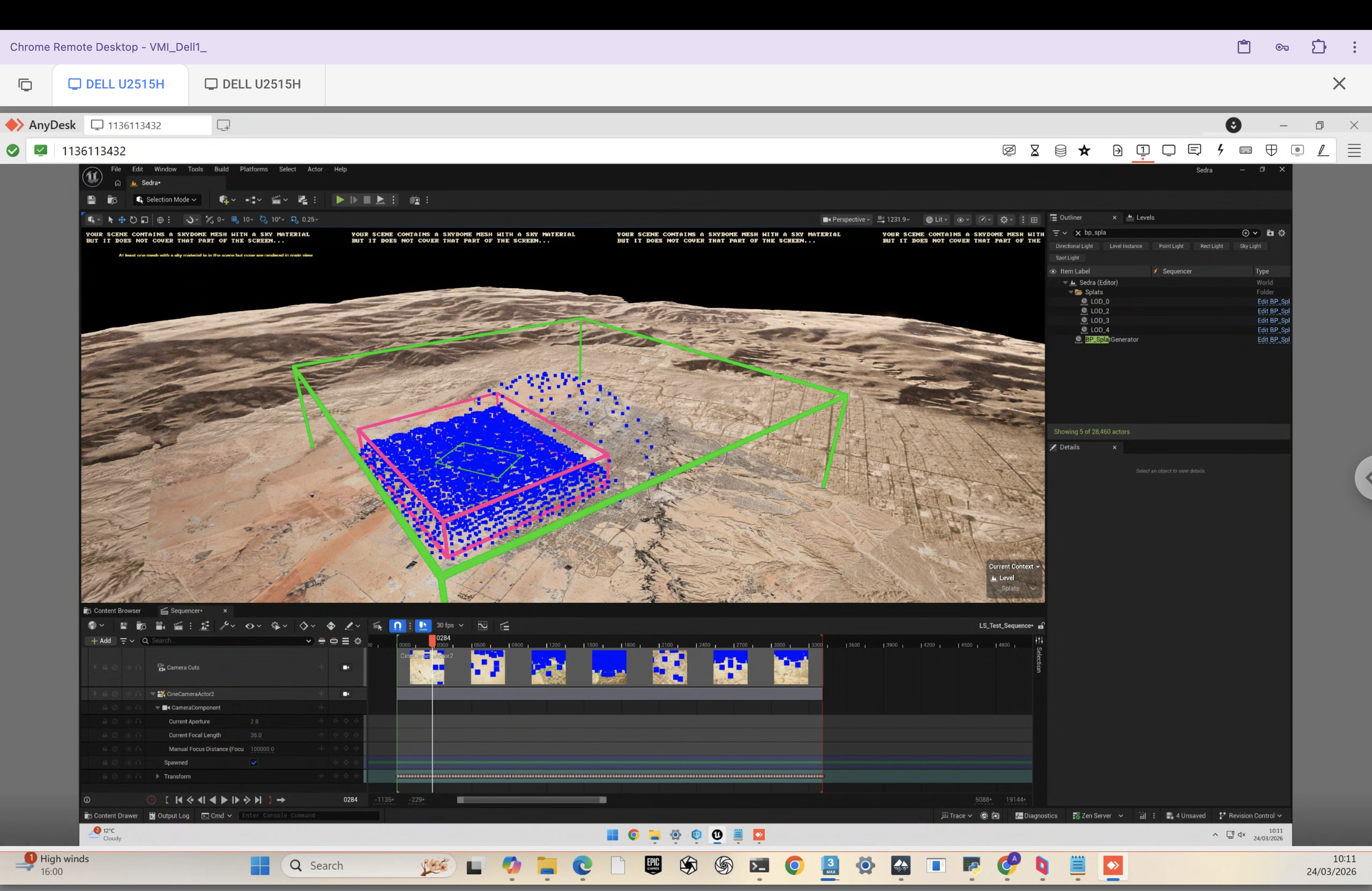 Unreal Engine splat plugin interface